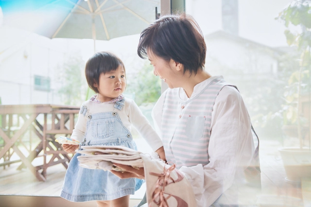 ファミリーサポートに預けられている子供と提供者