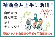 電動アシスト自転車の補助金とプレゼント