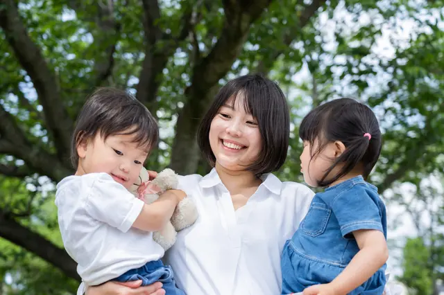 年子の兄弟とお母さん