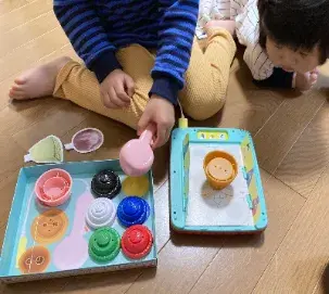 小さな子どもでも扱いやすいエデュトイ