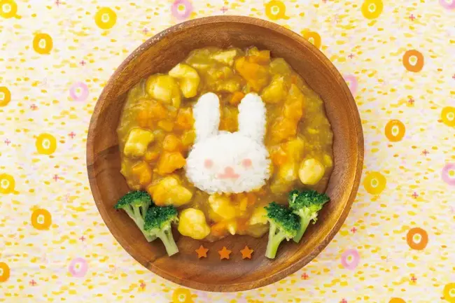 うさぎのお月見カレー