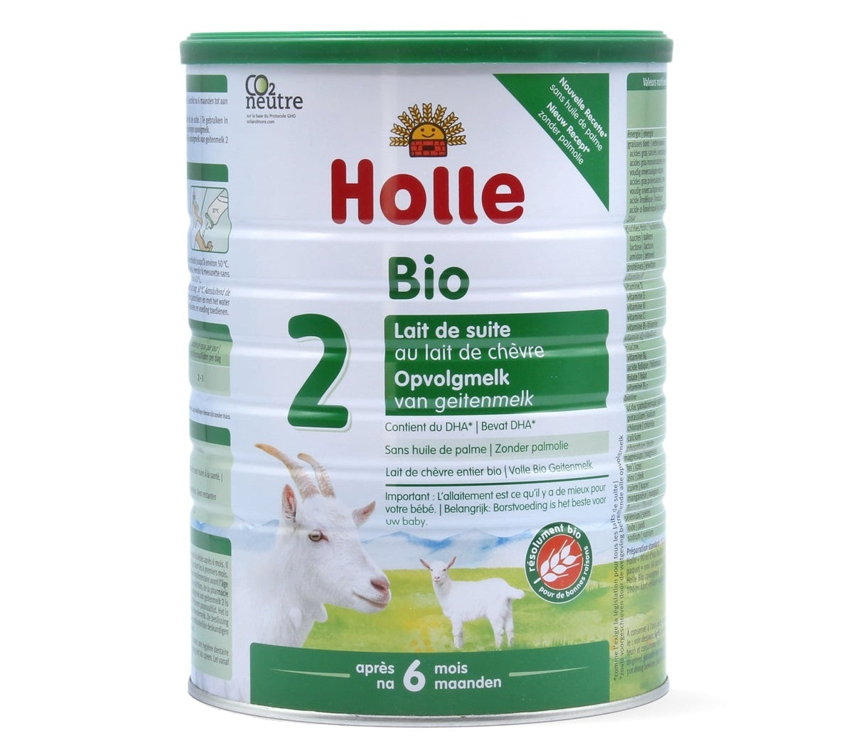 Holle Dutch Goat Milk Formula - Stage 2 (800g)