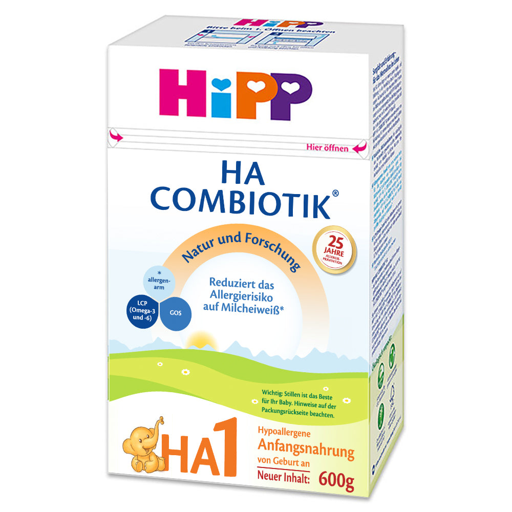 HiPP Hypoallergenic (HA) Stage 1 Combiotic Formula (600g)