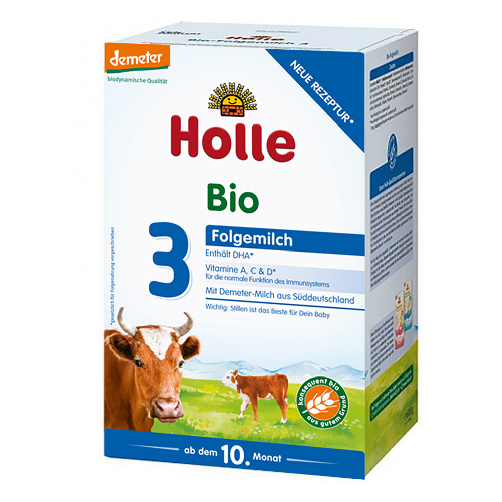 Holle Cow Milk Stage 3 Organic Follow-On Formula + DHA (600g)