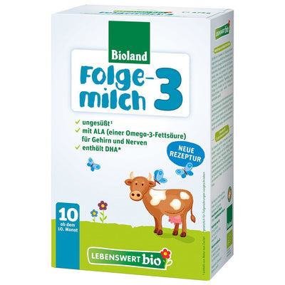 Lebenswert Stage 3 Organic Infant Milk Formula + DHA (475g)