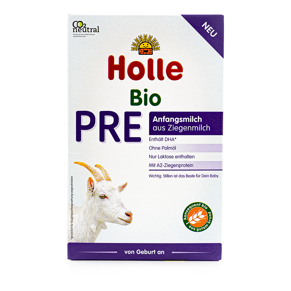 Holle Goat Milk Stage Pre (0+ Months) Milk Formula (400g)