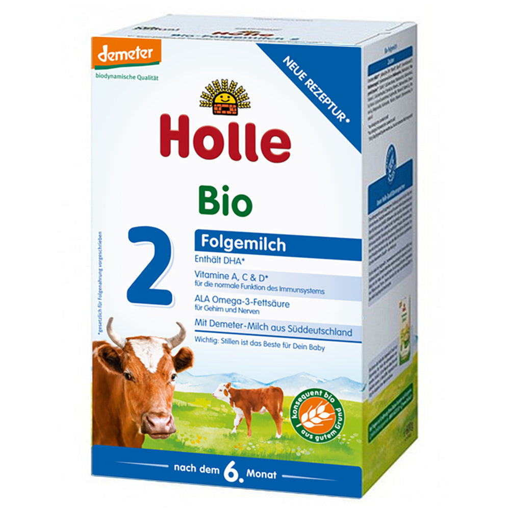 Holle Cow Milk Stage 2 Organic Follow-On Formula + DHA (600g)