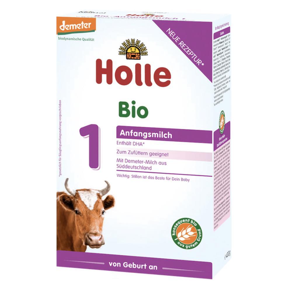 Holle Cow Milk Stage 1 Organic Formula + DHA (400g)