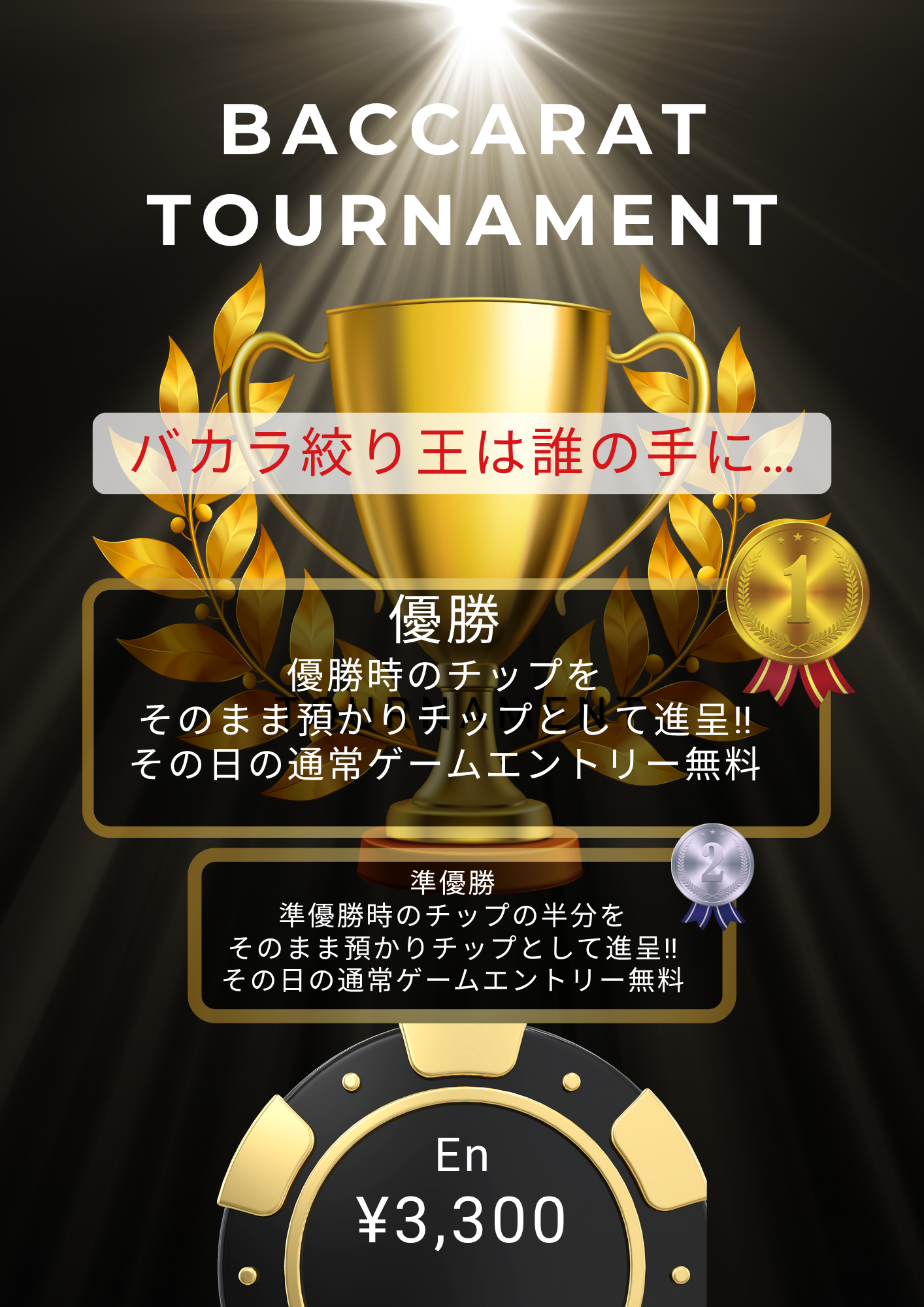 バカラ大会詳細ページ TCA - ROPPONGI Extreme Bar「BACKDOOR」