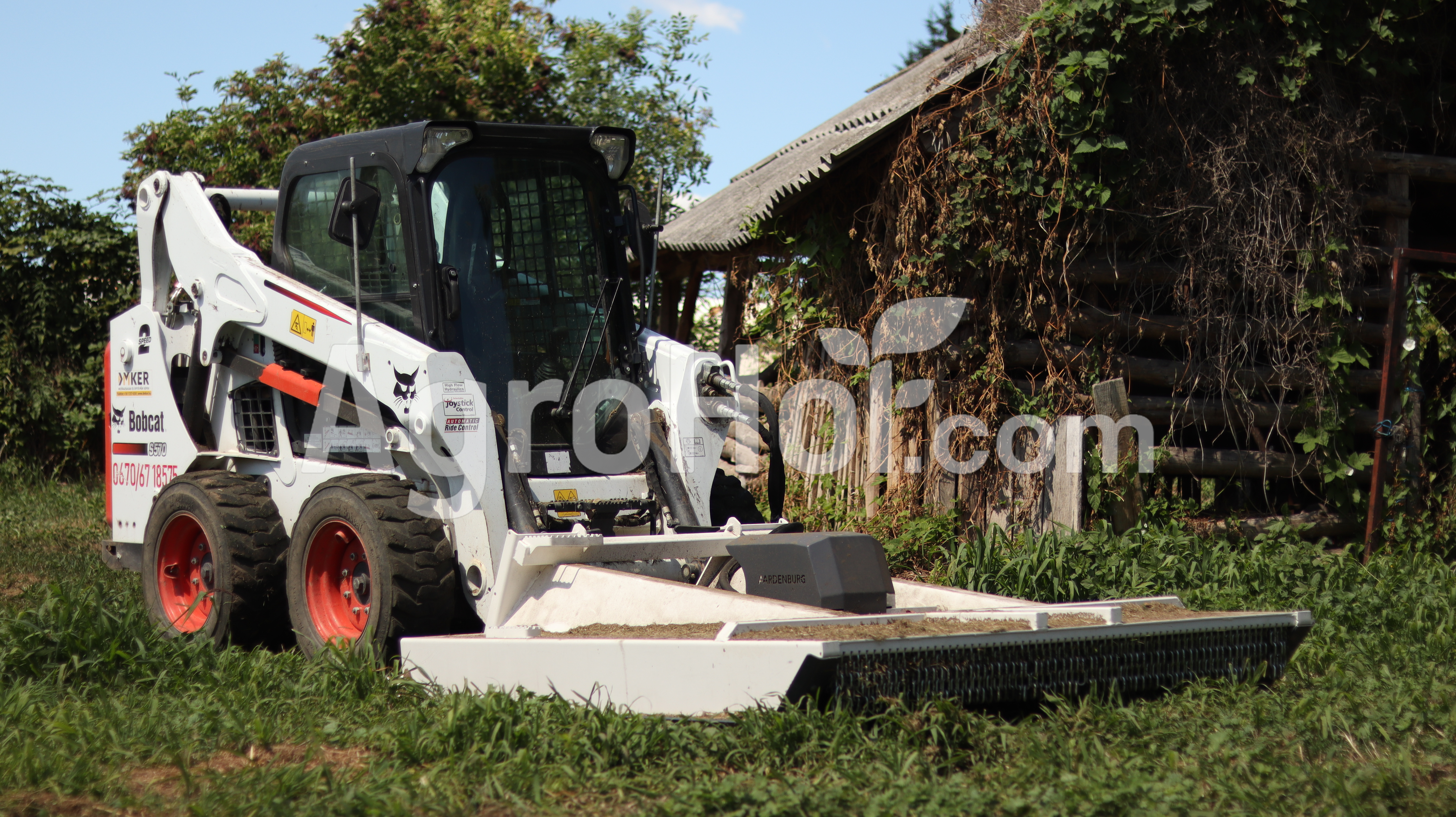 Bobcat S570 + Zeta M 1850 Hydro