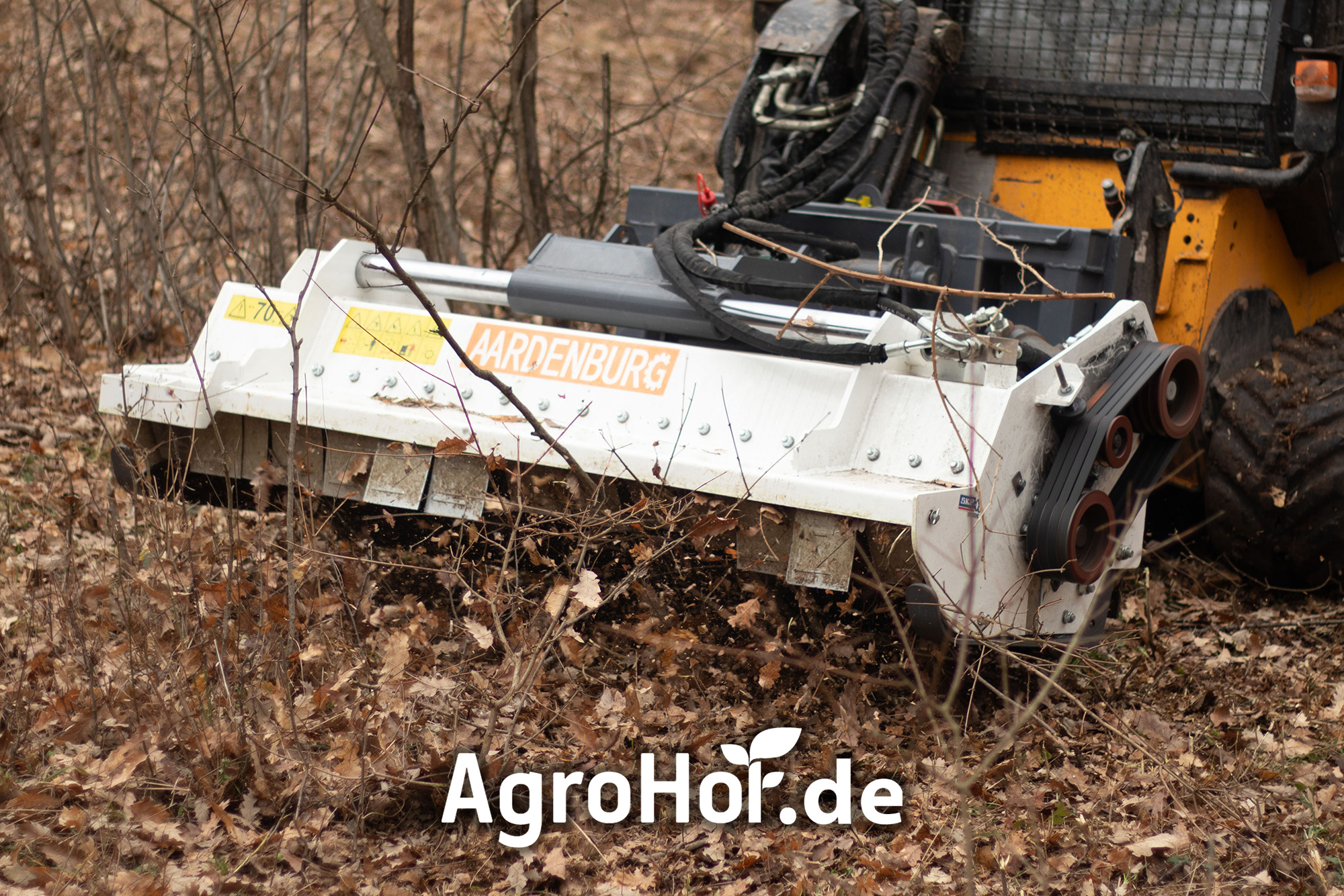 Meisterhaftes Abräumen von Gestrüpp!