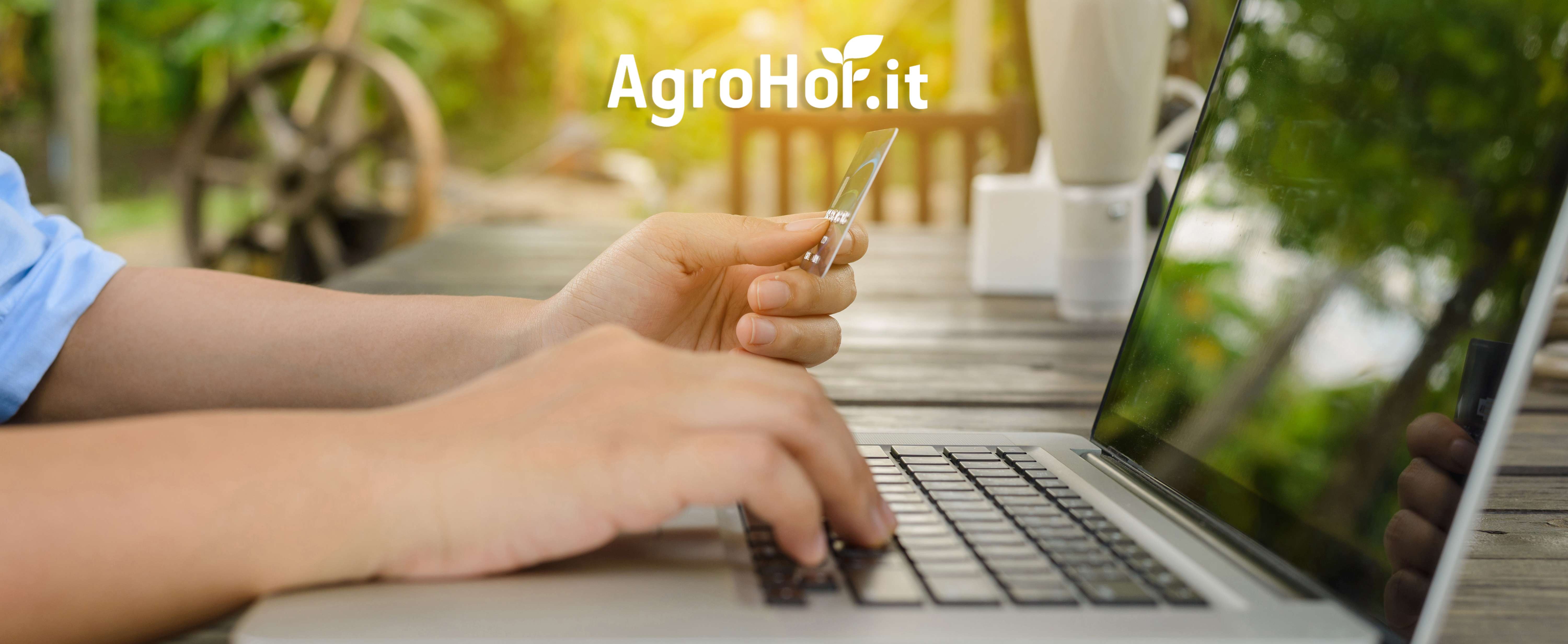 L'esperienza d'acquisto più comoda: pagare con carta di credito all'Agrohof!