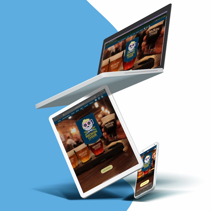 Broken Chair Brewery Website