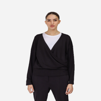 Black Square Neck Shirred Ruffle Hem Dress – Mardaz Fashion