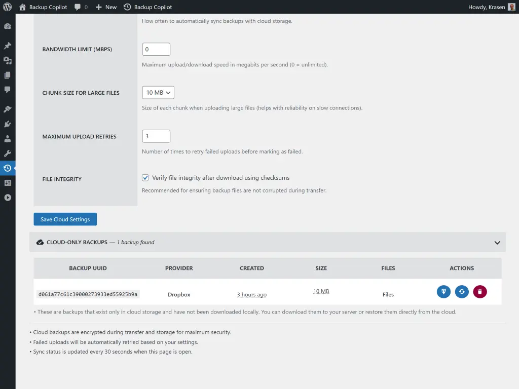 Feature Screenshot Image