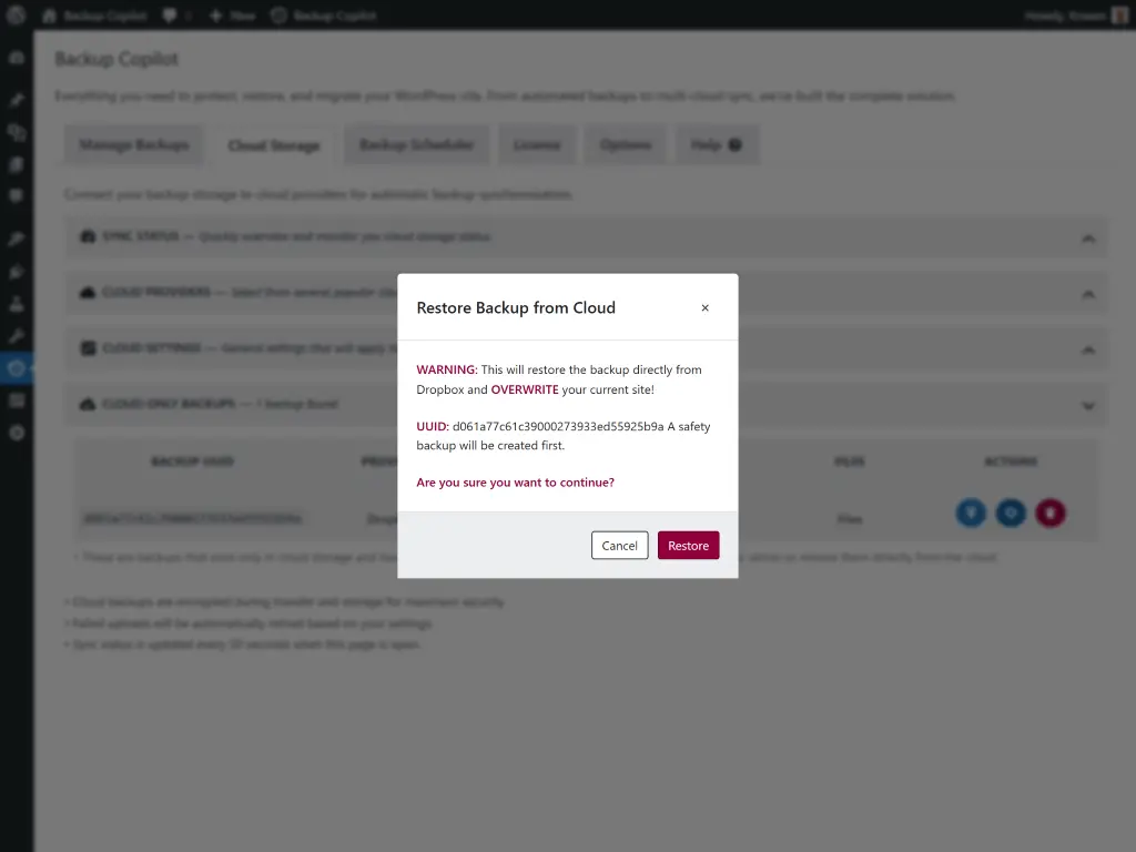 Feature Screenshot Image