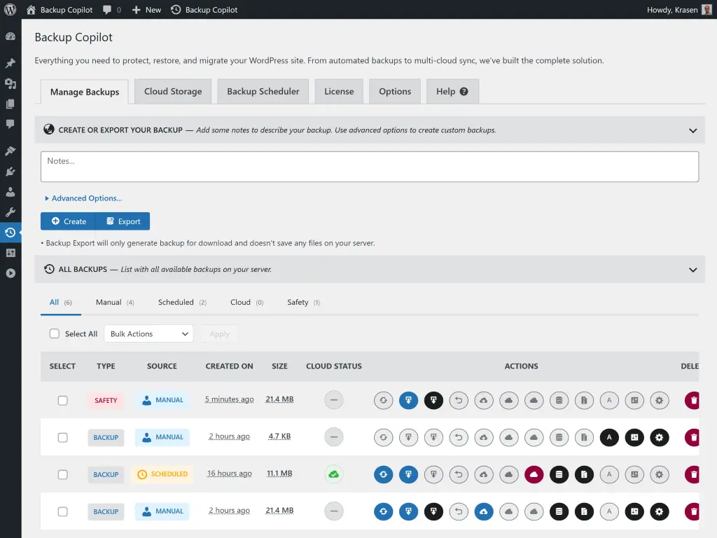 Feature Screenshot Image