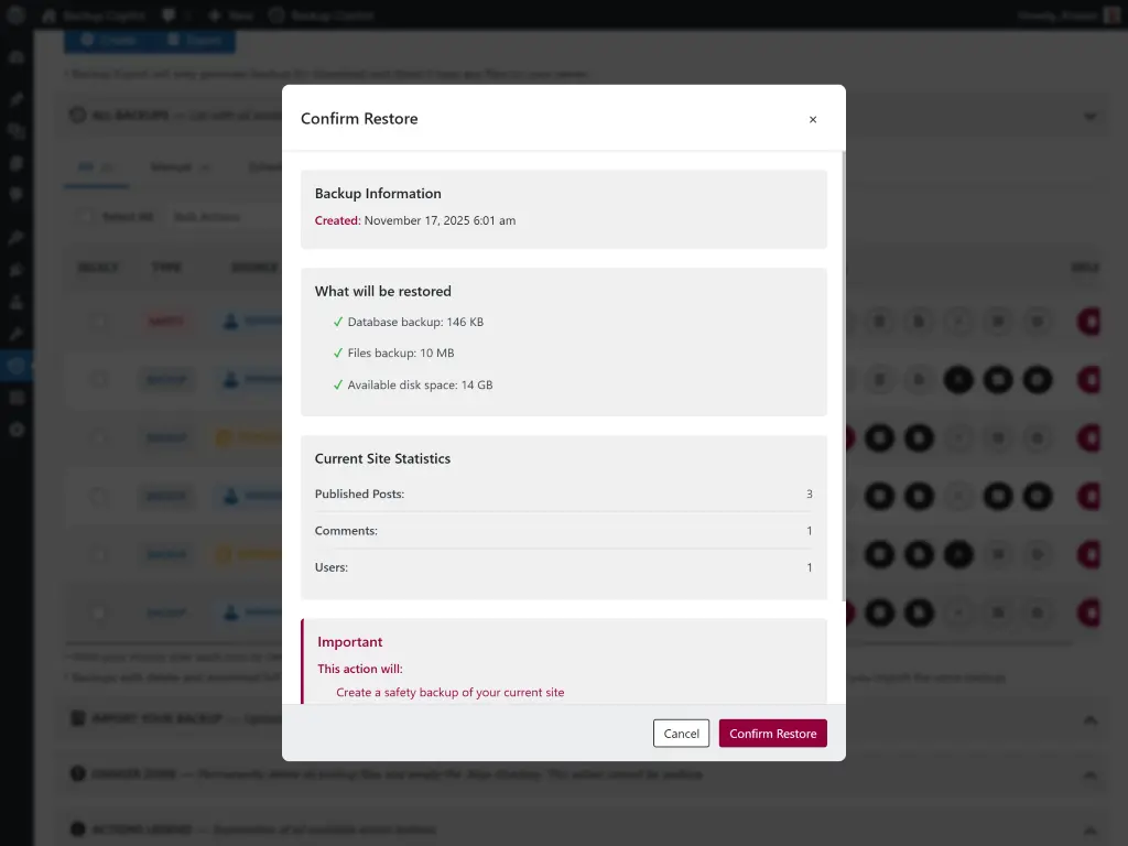 Feature Screenshot Image