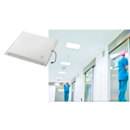 Coperta broșurii Soluții electrice pentru spații medicale și clean room — aparataj antimicrobian, canal cablu și iluminat tehnic