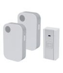 WIRELESS DOORBELL 5023/2 DC 36 MELODIES TWO RECEIVERS