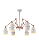 CANDELABRU SPIDER 6XE27 ALB