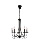 CANDELABRU ANGELA 5XE14 NEGRU