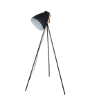 LAMPADAR MAX 1XE27 NEGRU H1450mm