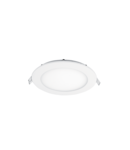 LED PANEL ROTUND SERIE ECO 6W ALB RECE D100mm