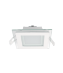 LED PANEL DE STICLA PATRAT 6W 4000K-4300K ALB 97MM/97MM