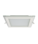 LED PANEL DE STICLA PATRAT 18W 4000K-4300K ALB 200MM/200MM