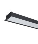 PROFIL LED INCASTRAT S48 12W 4000K 600MM NEGRU