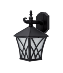 LAMPADAR GRADINA ALEK DOWN 1XE27 NEGRU