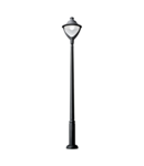 APLICA GRADINA BEPPE NEGRU LED 50W 4000K