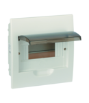 PLASTIC DISTRIBUTION 4 WAY BOX BUILT-IN MOUNTING