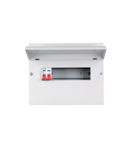 METAL CONSUMER UNIT 12 MOD+ISS 2P/100A