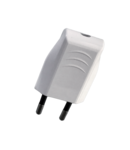 TWO PIN PLUG 6A WHITE