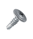 SELF DRILLING SCREW WITH TRUSS WASHER HEAD PH2 4.2x13mm