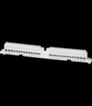 SCREW TERMINAL BLOCK - 80A - IP20 - unipolar - POLE 1 N / T (2x16) + (7X10)