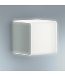 Miniatură Aplica cu senzor Cubo L 830 LED (argintiu), de exterior, bluetooth, interconetabila wireless, senzor miscare 160° IHF - imaginea 3