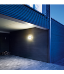 Aplica LN 1 LED (alb), cu senzor crepuscular, numar de casa luminat, de exterior