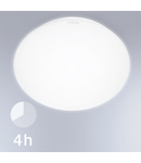 Aplica de perete/plafoniera RS 160 LED (alb) de interior, senzor miscare 360, 1000 lm, LED, IP44, Steinel