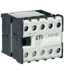Contactor auxiliar miniatura CE, CAE, CE17 CE07.01-24V-50/60Hz