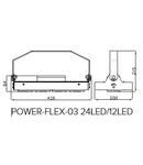 POWER-FLEX-03 24 LED/640 840 60° interior/exterior