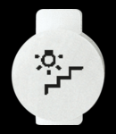 Lentila iluminata cu symbol - STAIR LIGHT - SYMBOL STAIR - SYSTEM WHITE