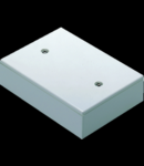 DEEP LID FOR FLUSH-MOUNTING RECTANGULAR BOX - 3 GANGS - BLANK LID - CLOUD WHITE