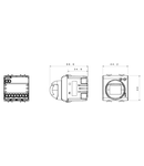 Senzor de miscare - 230V ac 50/60Hz - 1NO 16A(AC1)10A (AC15) 250V ac - 2 MODULES - WHITE - CHORUS