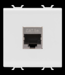 RJ45 Priza OUTLET - CATEGORY 5e - FTP - 2 MODULES - WHITE - CHORUS