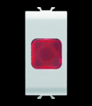 Lampa prezenta tensiune - RED - 1 MODULE - WHITE - CHORUS