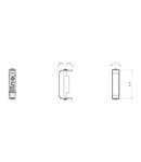 Tasta falsa 1/2 module- 1/2 MODULE - TITANIUM - CHORUS