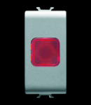 Lampa prezenta tensiune - RED - 1 MODULE - TITANIUM - CHORUS